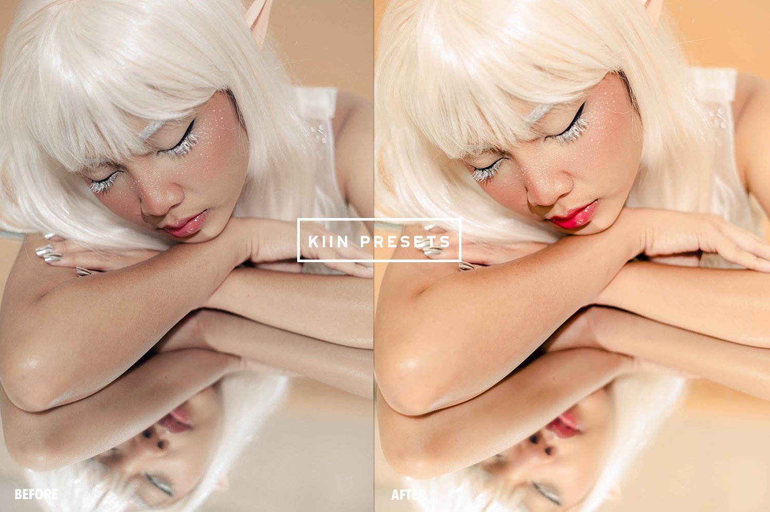 08kiin lightroom presets that girl presets influencer presets blogger presets that girl aesthetic beauty presets makeup presets mua no filter 783