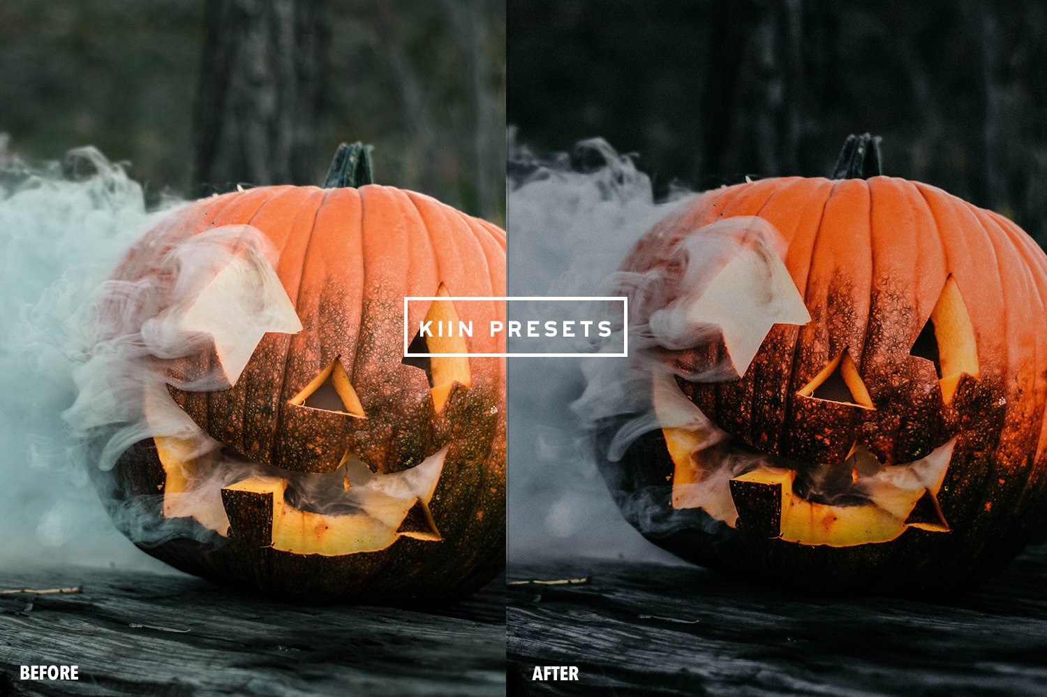 08kiin presetslightroom presetsmobile presets halloween presets orange black presets halloween filter halloween aesthetic 10