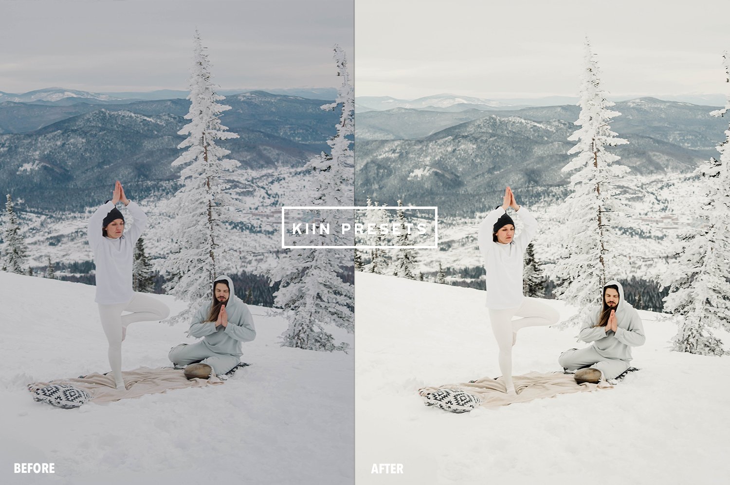 09kiin lightroom presets holiday presets ski presets winter presets ski aesthetic family xmas presets blogger presets snow presets 703