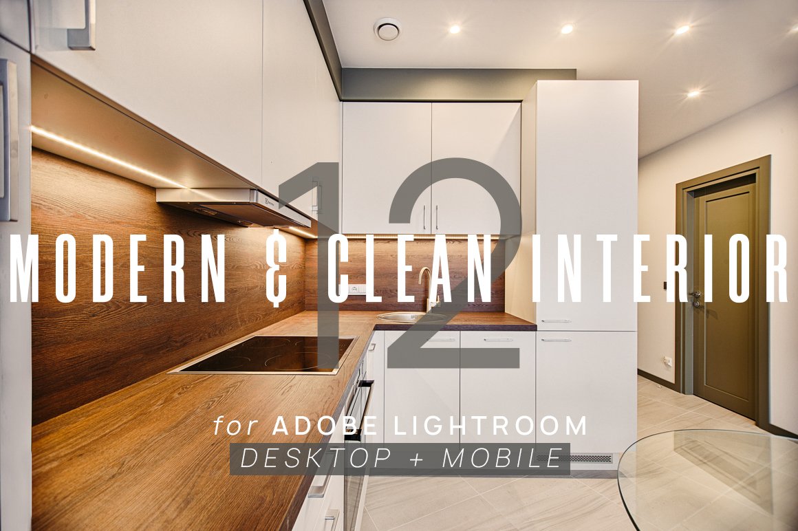 12 Modern Interior Presets + Mobilecover image.