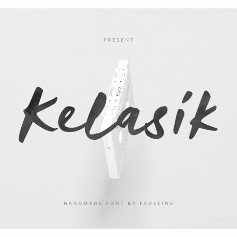 Kelasik Handmade Font cover image.