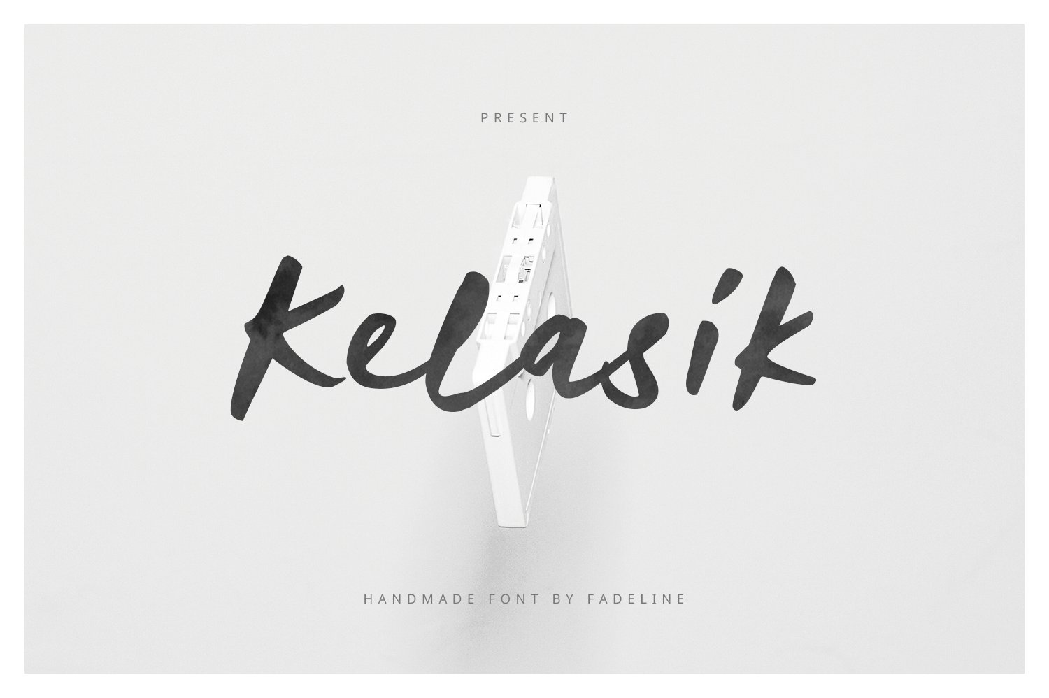 Kelasik Handmade Font cover image.