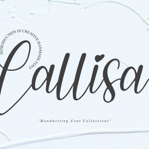 Callisa | Script Font cover image.