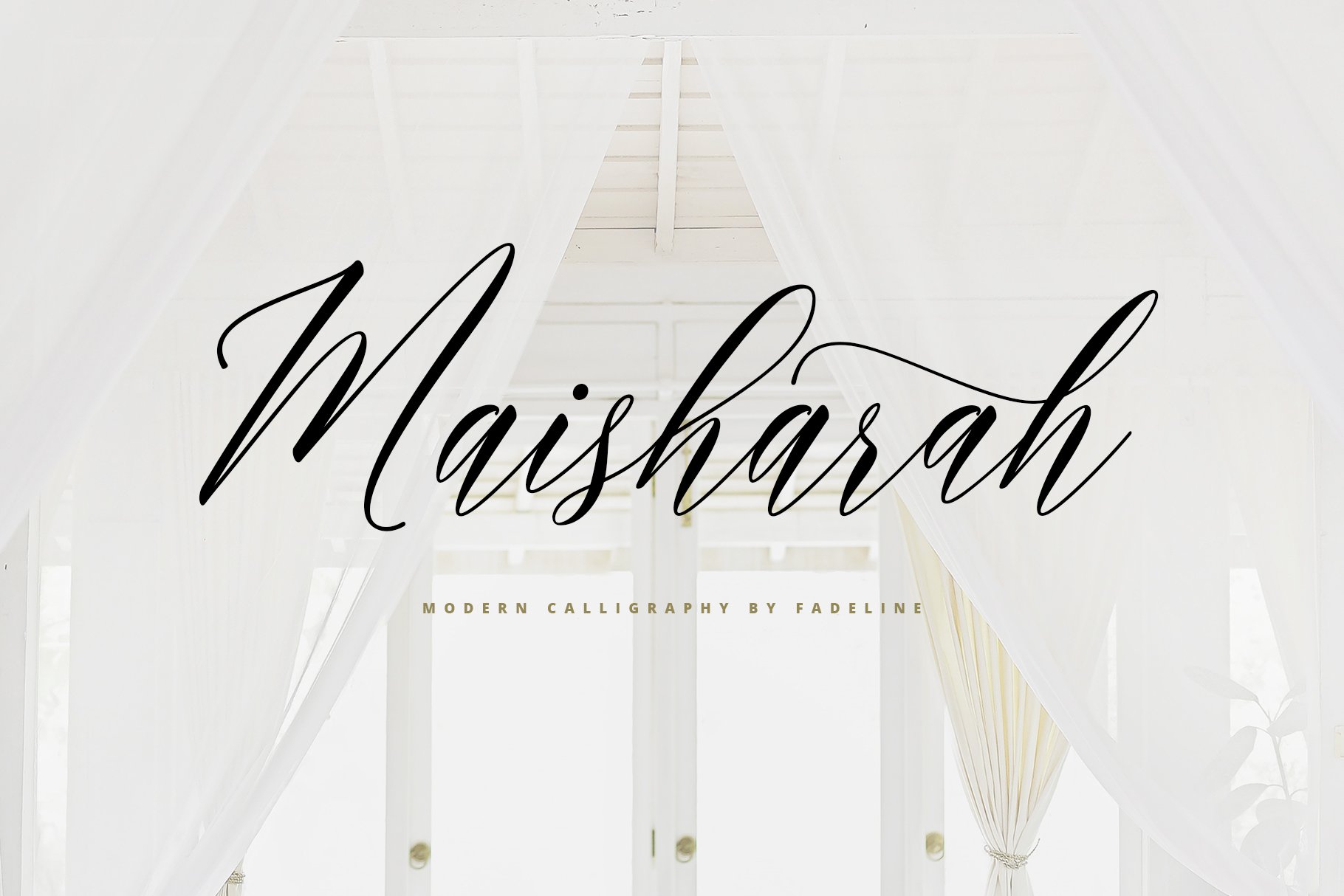 Maisharah Modern Calligraphy cover image.