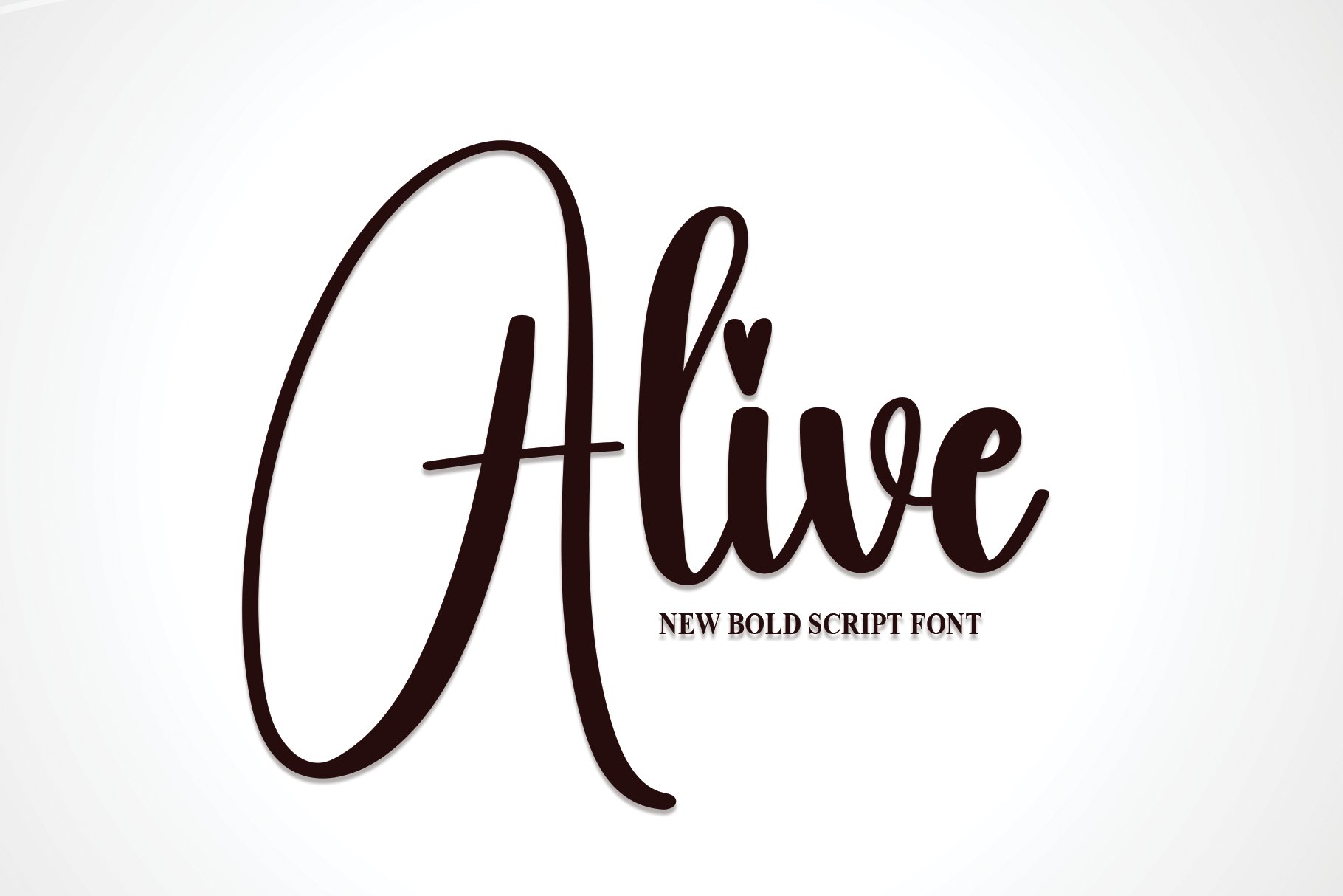 Alive | Script Font cover image.