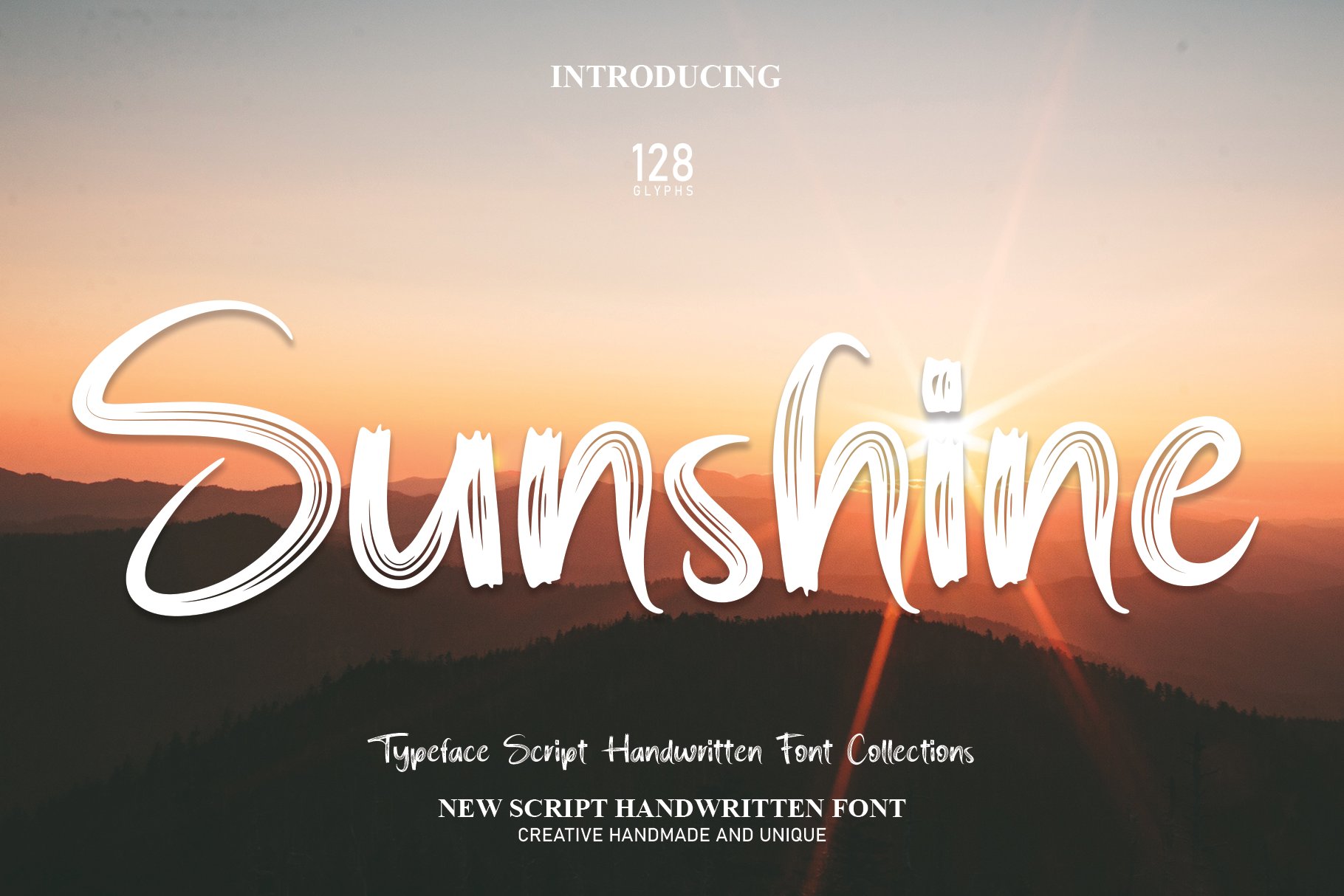 Sunshine | Script Font cover image.