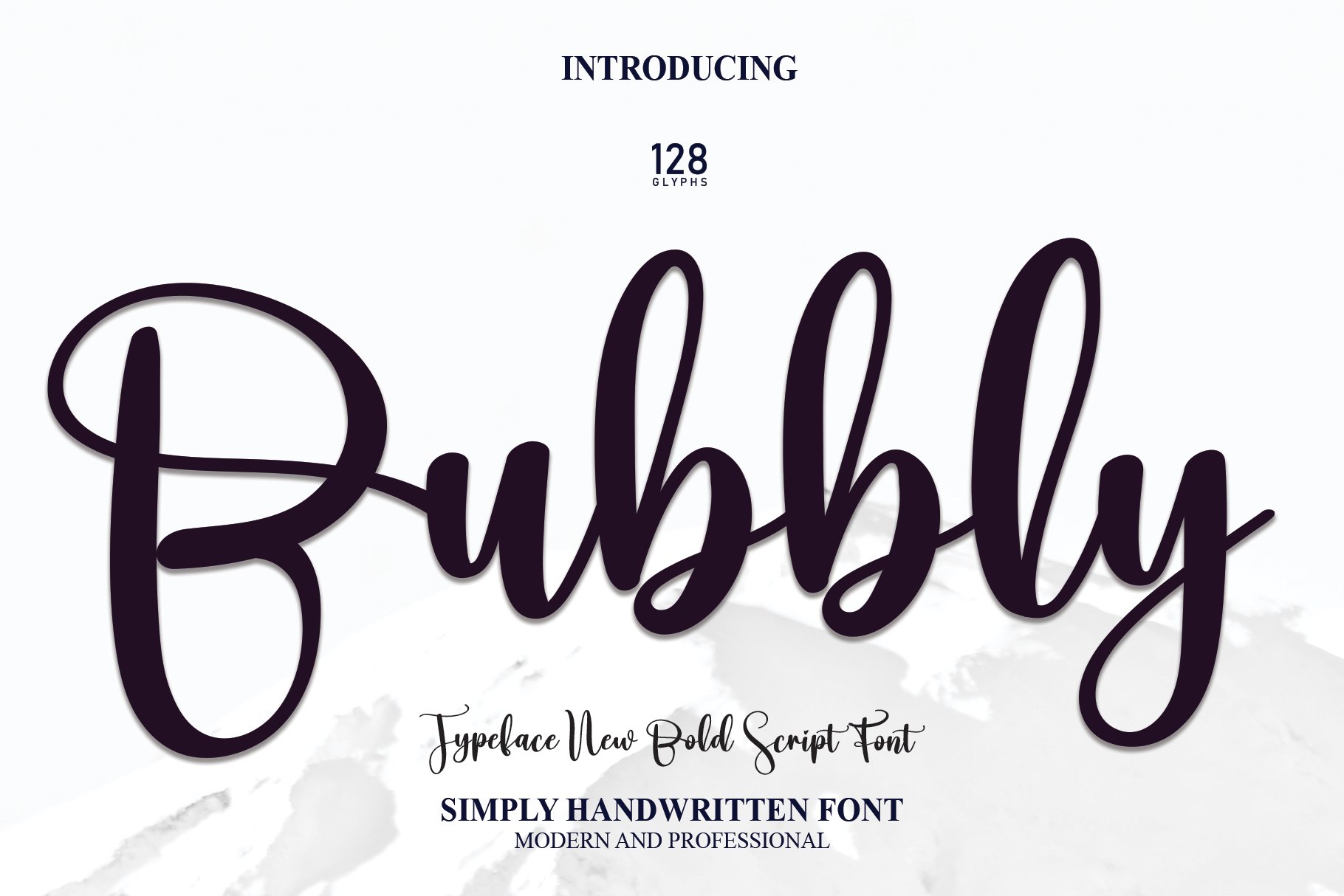 Bubbly | Script Font cover image.