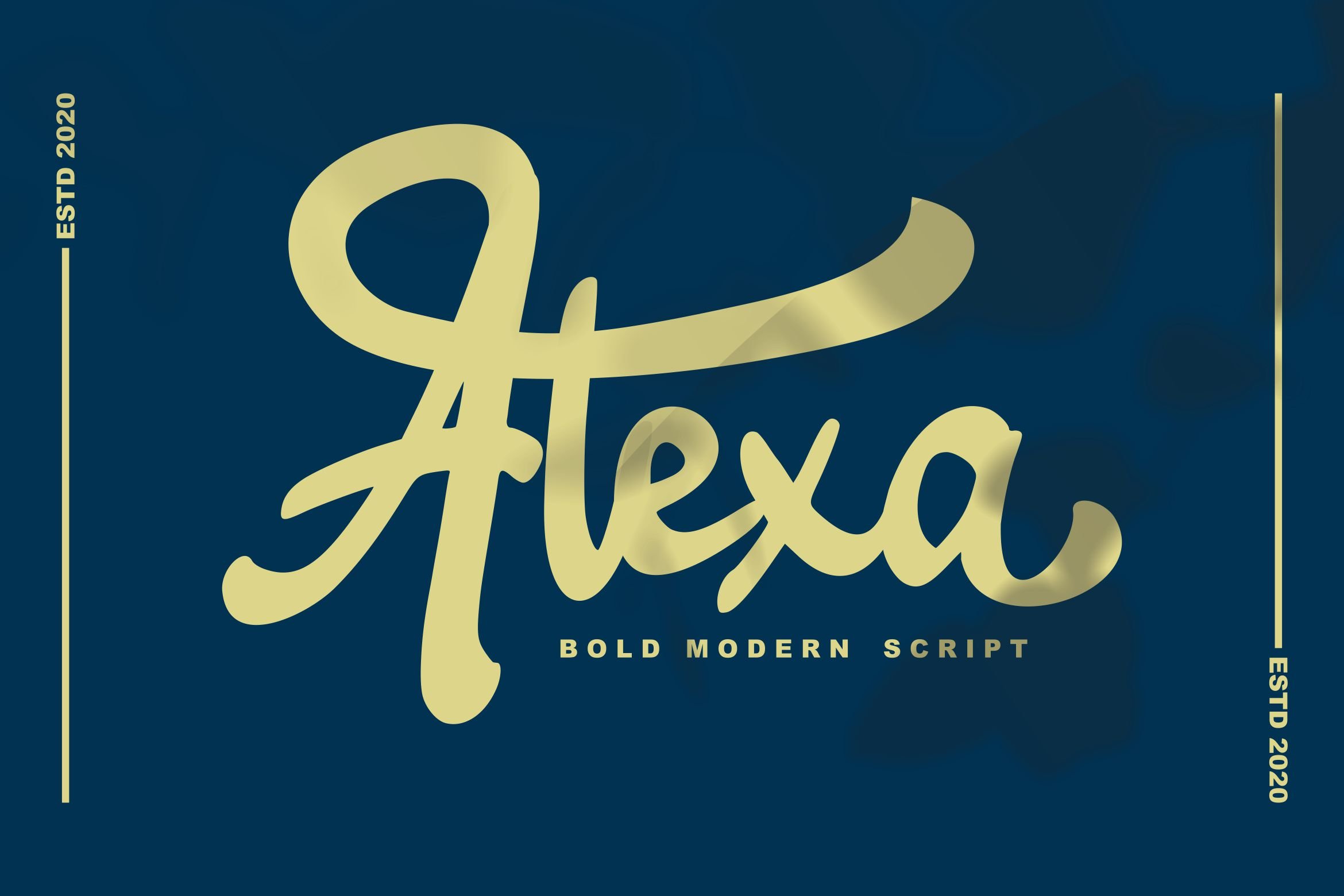 Alexa Modern script cover image.