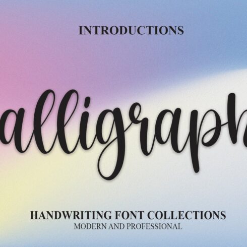 Calligraphy | Script Font cover image.