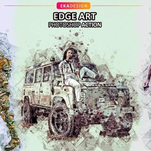 Edge Art Photoshop Actioncover image.