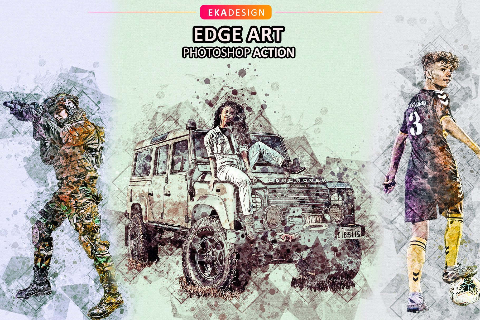 Edge Art Photoshop Actioncover image.