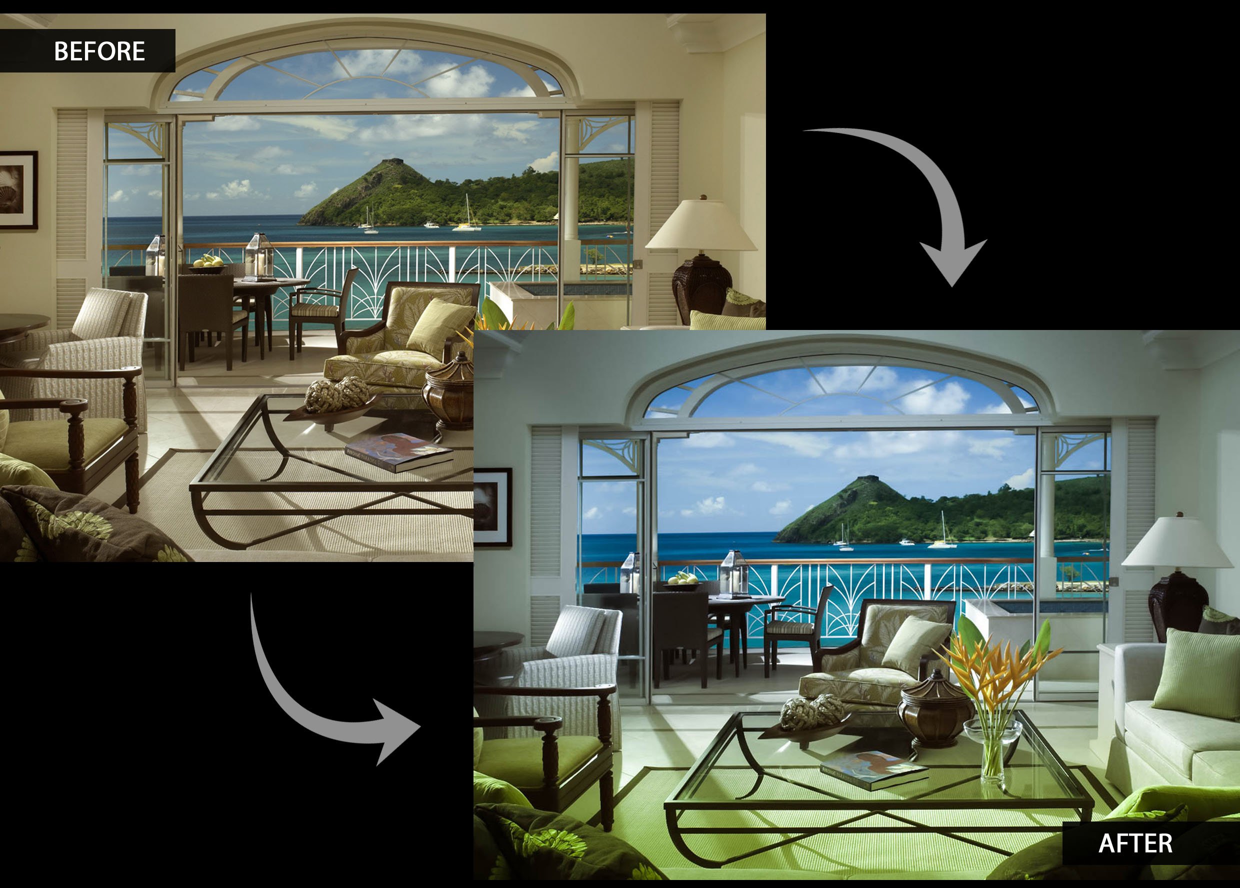 Real Estate Lightroom Presets bundlepreview image.