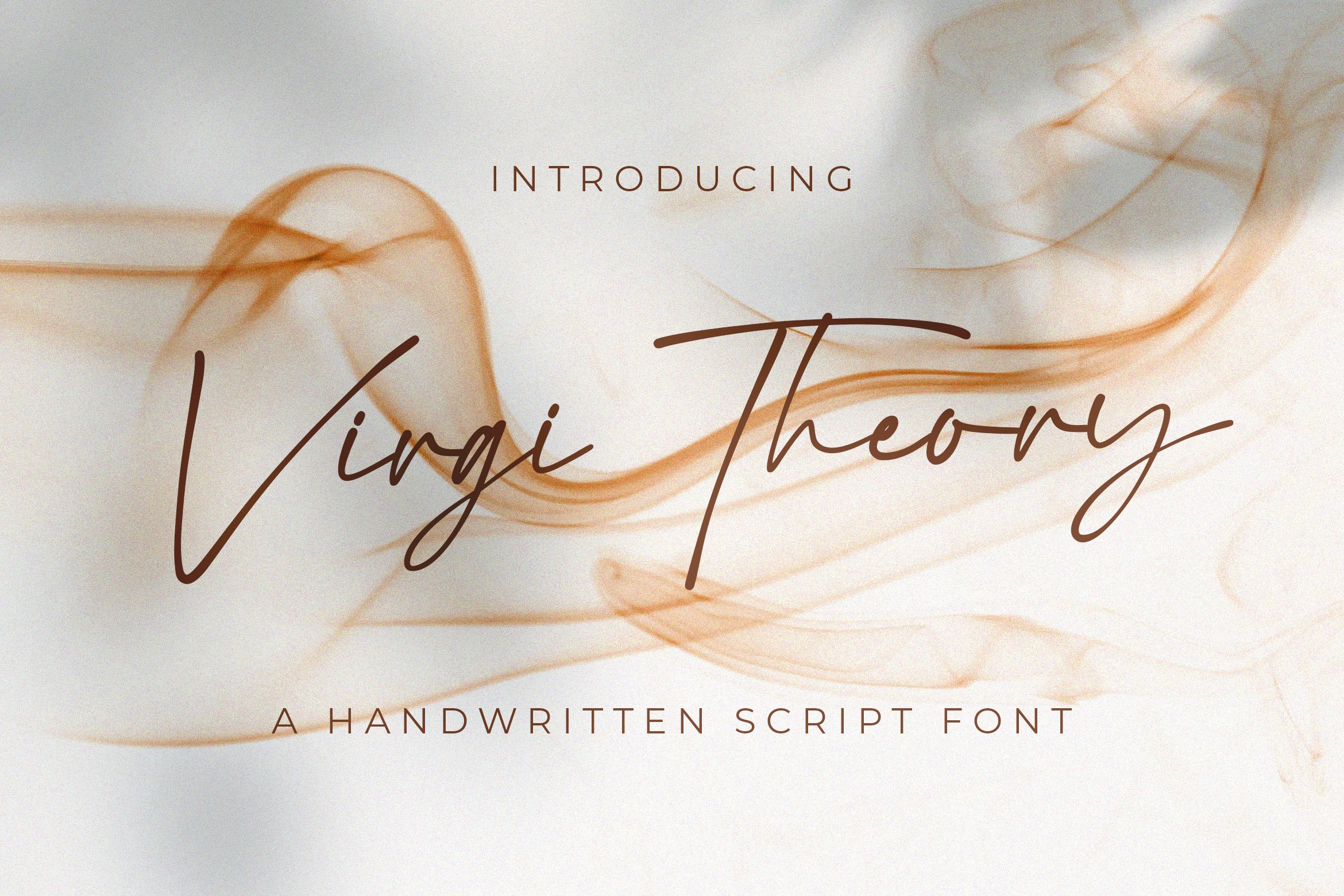 Virgi Theory - Handwritten Font cover image.