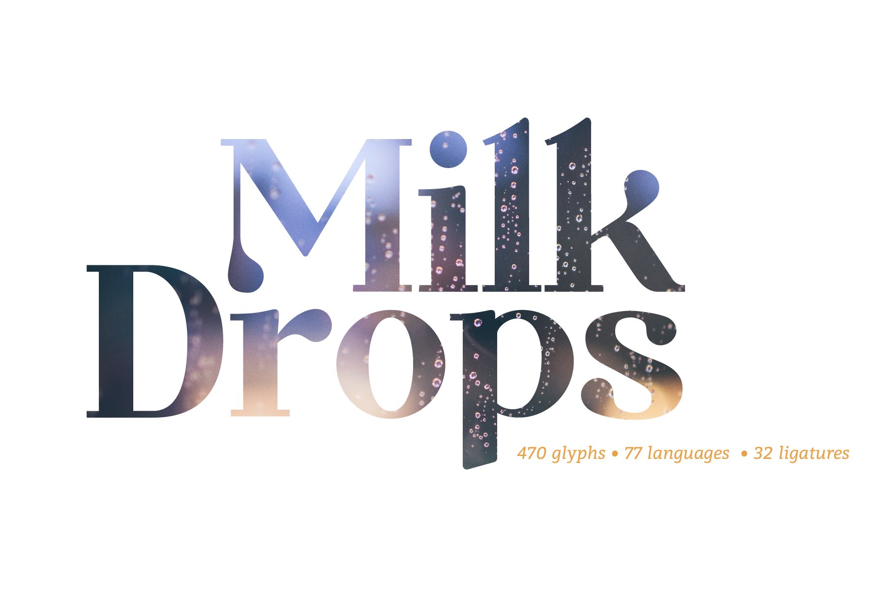 Milk Drops Bold cover image.
