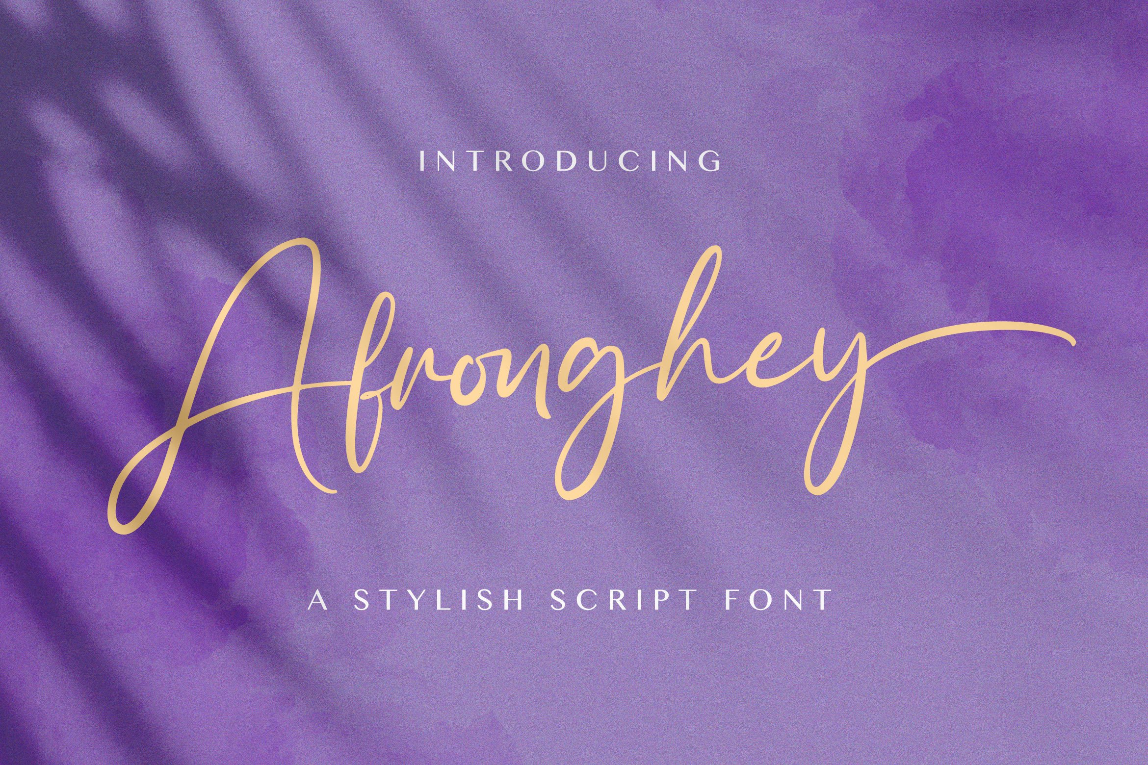 Afronghey - Handwritten Font cover image.