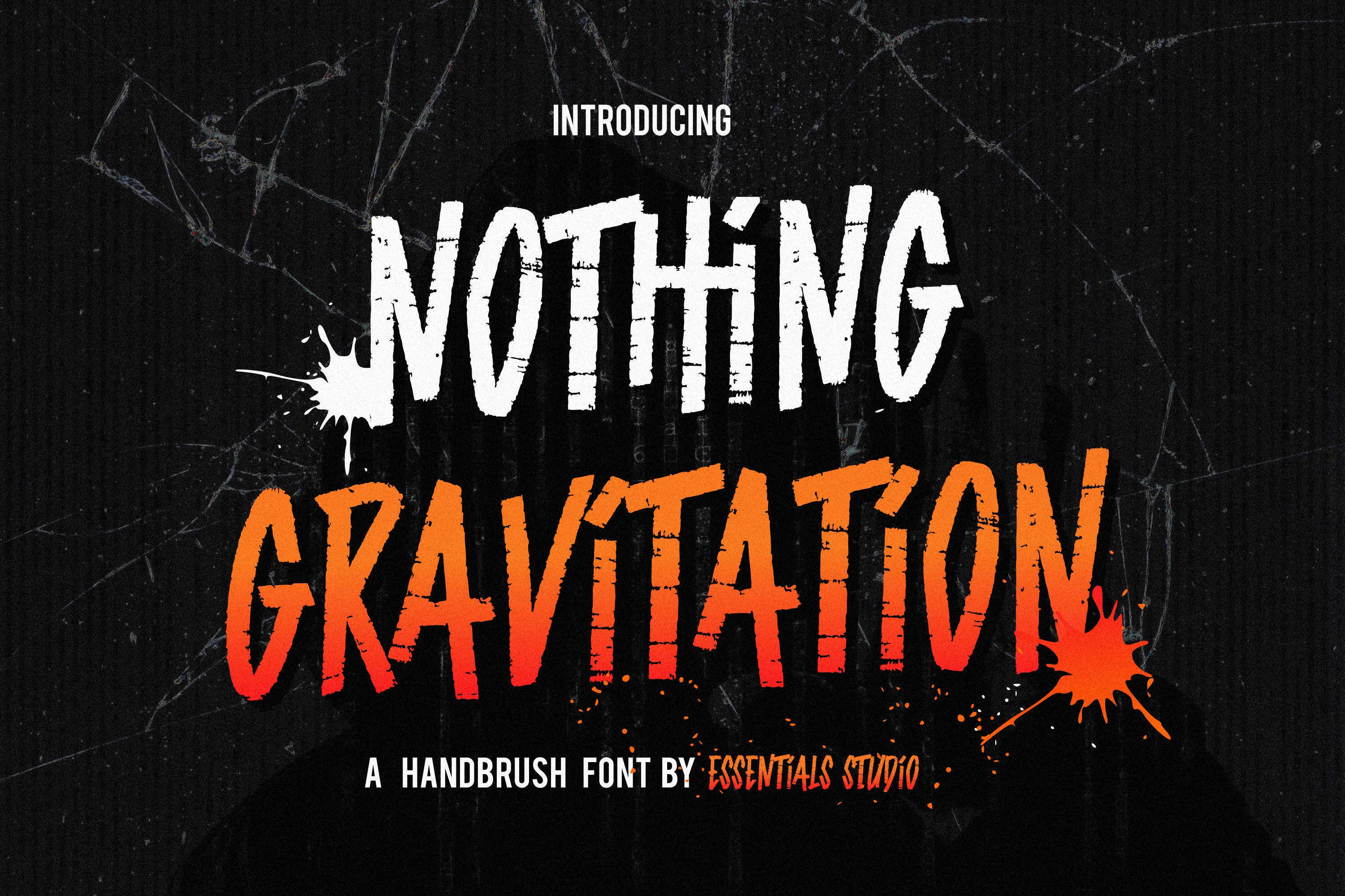 NOTHING GRAVITATION cover image.