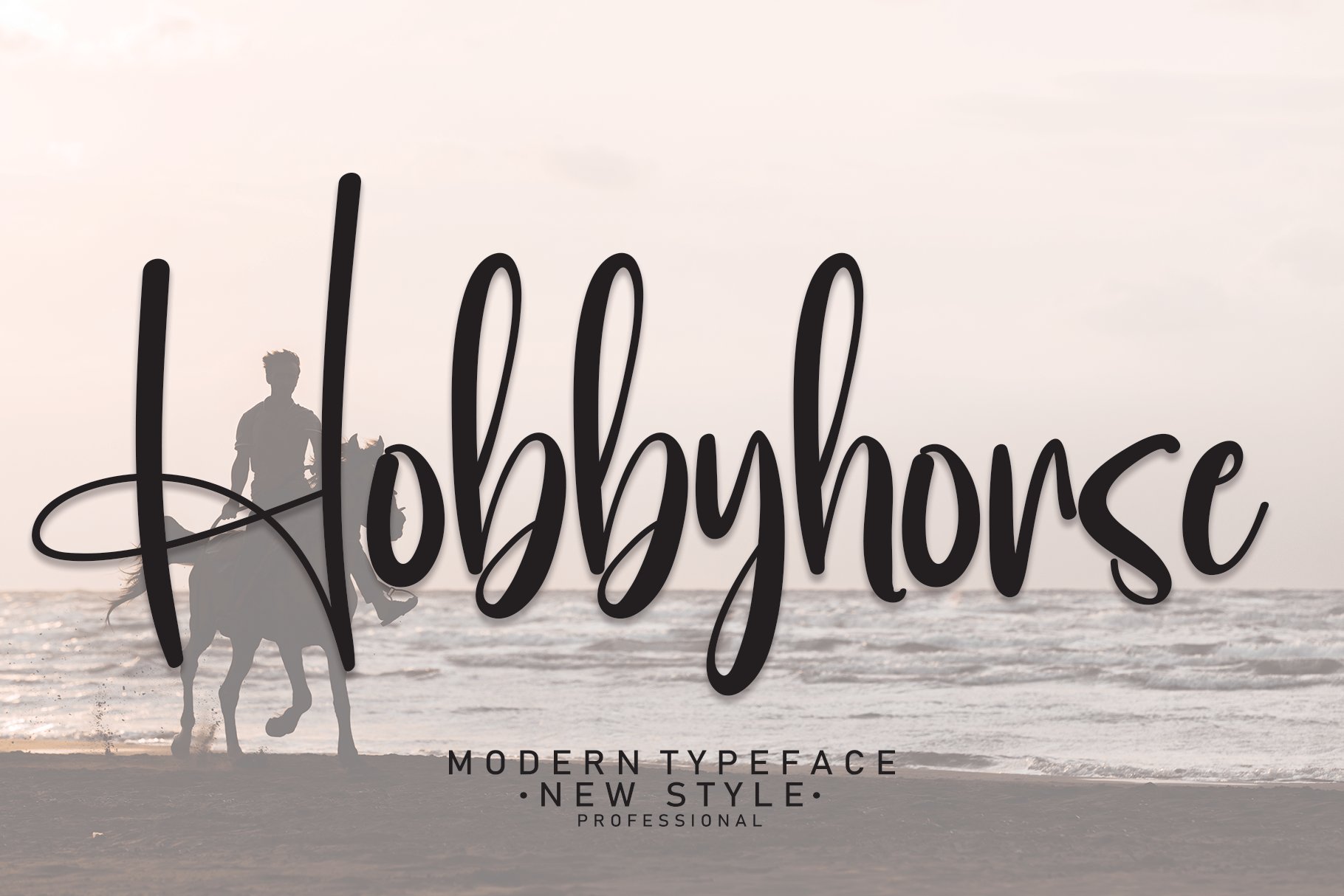 Hobbyhorse | Script Font cover image.