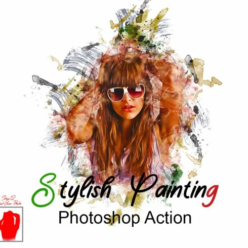 Stylish Painting Photoshop Actioncover image.