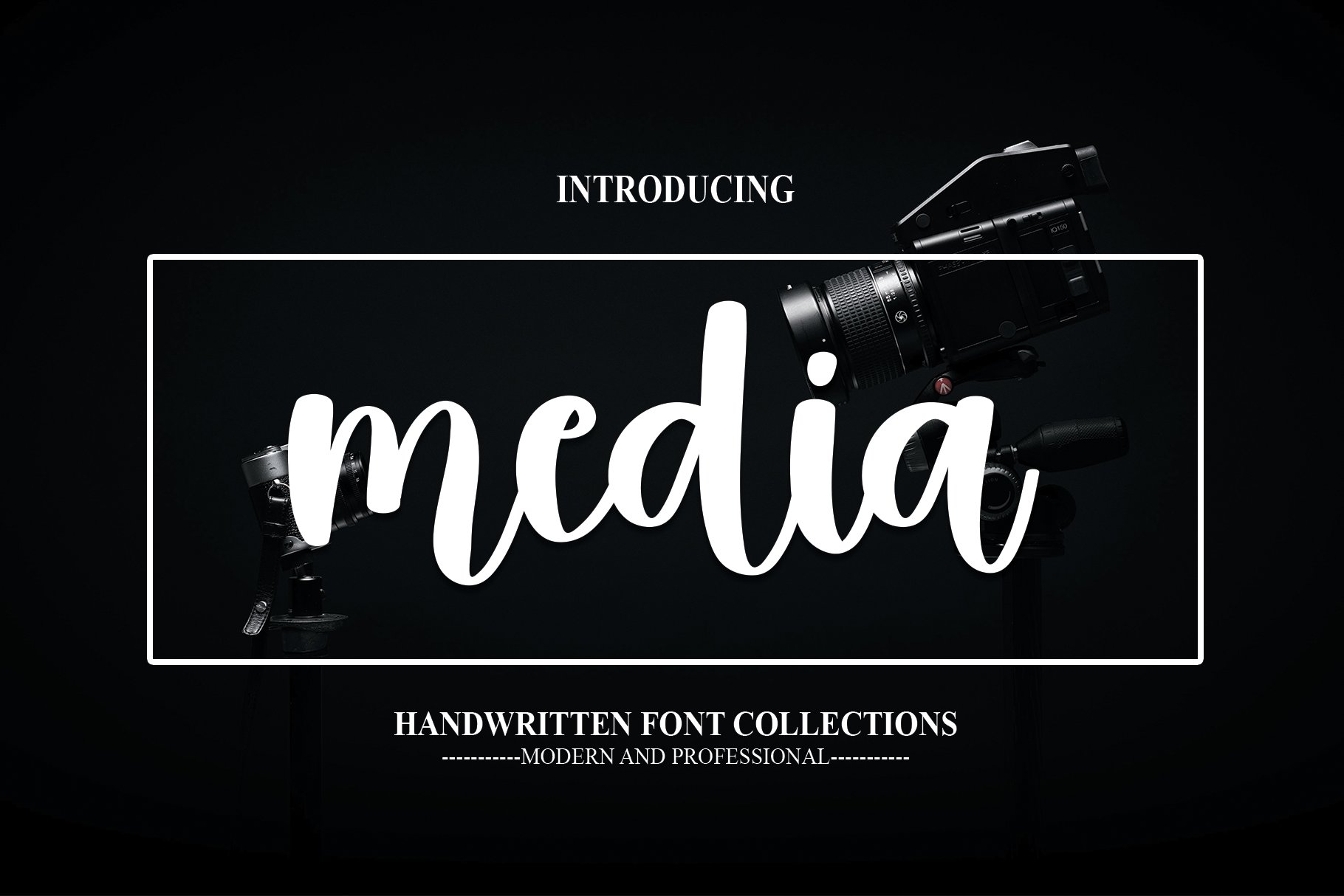 media | Script Font cover image.