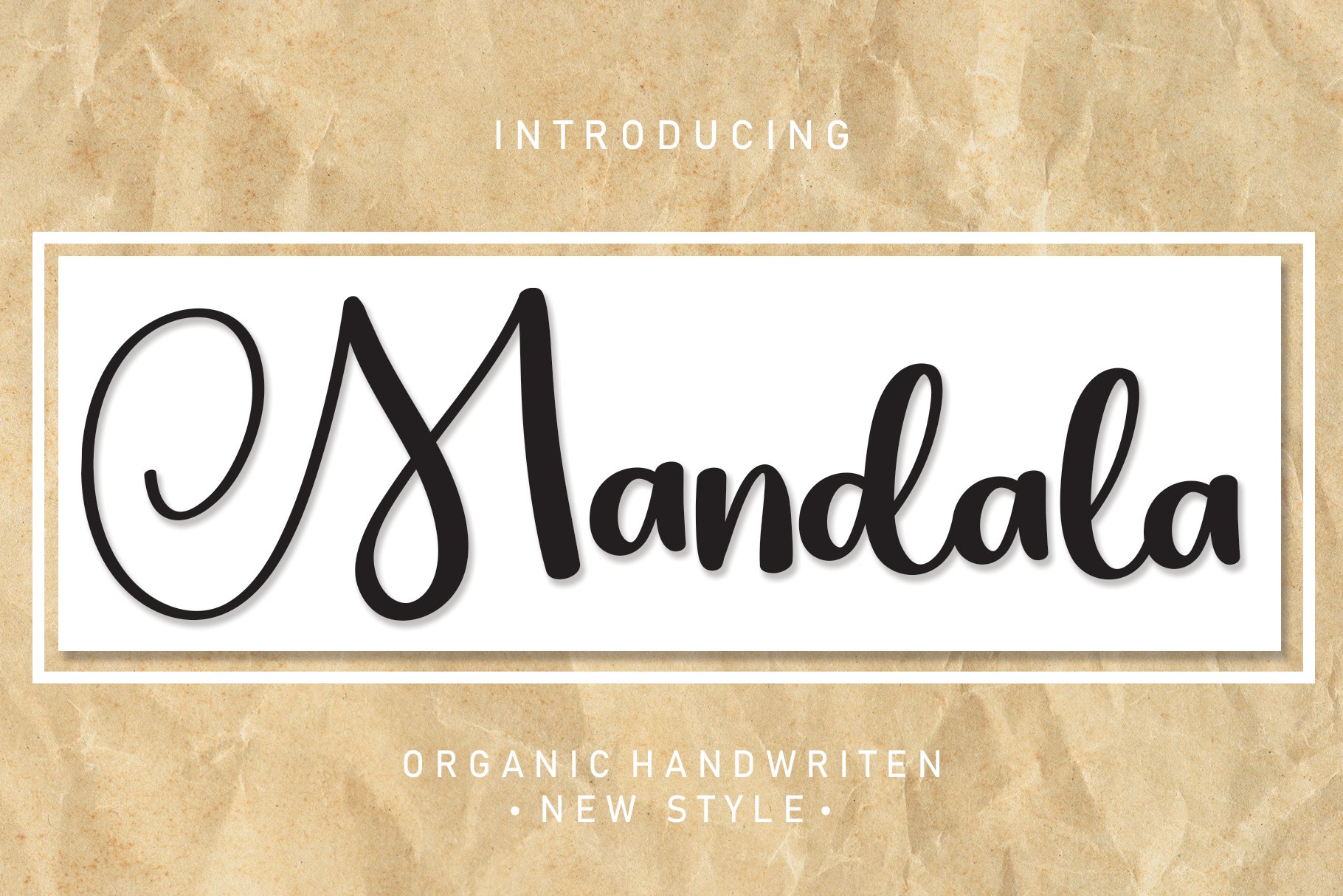 Mandala | Script Font cover image.