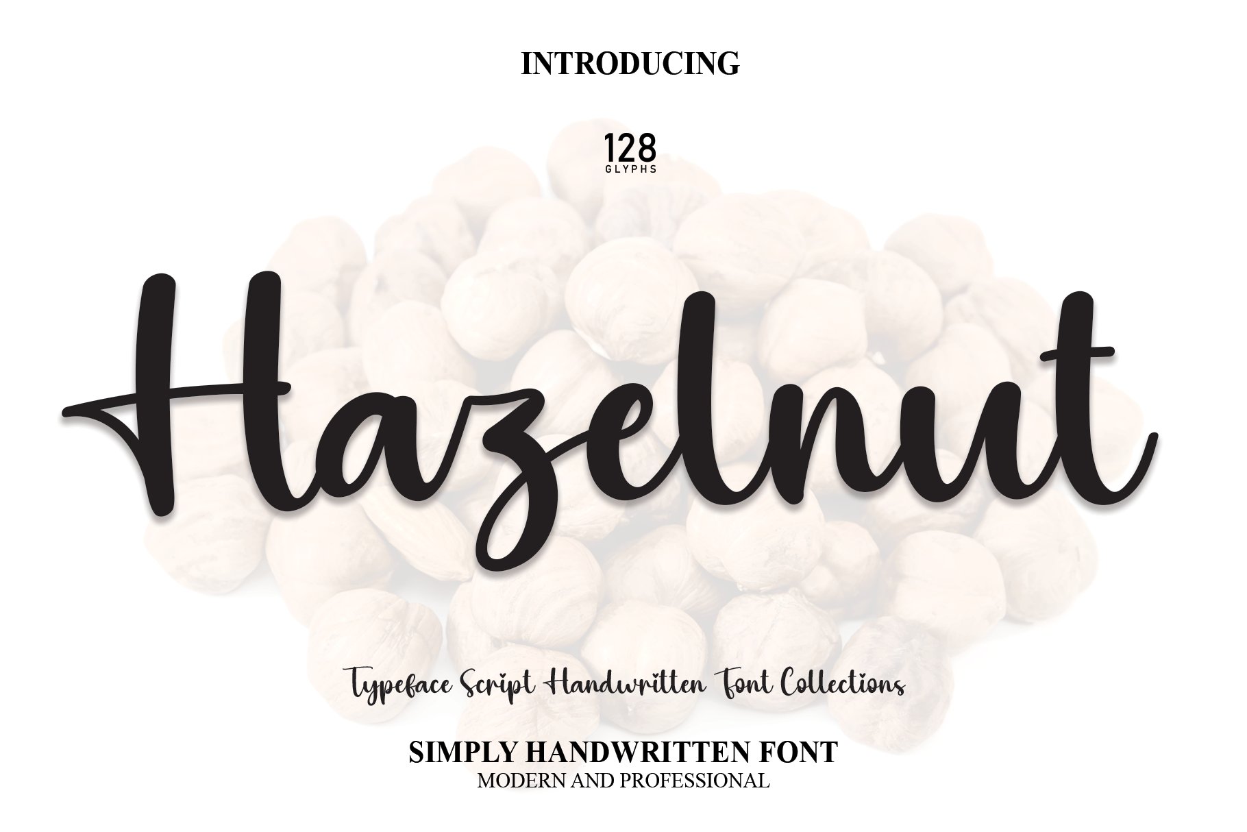 Hazelnut | Script Font cover image.