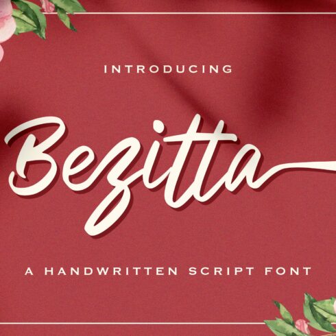 Bezitta - Handwritten Font cover image.