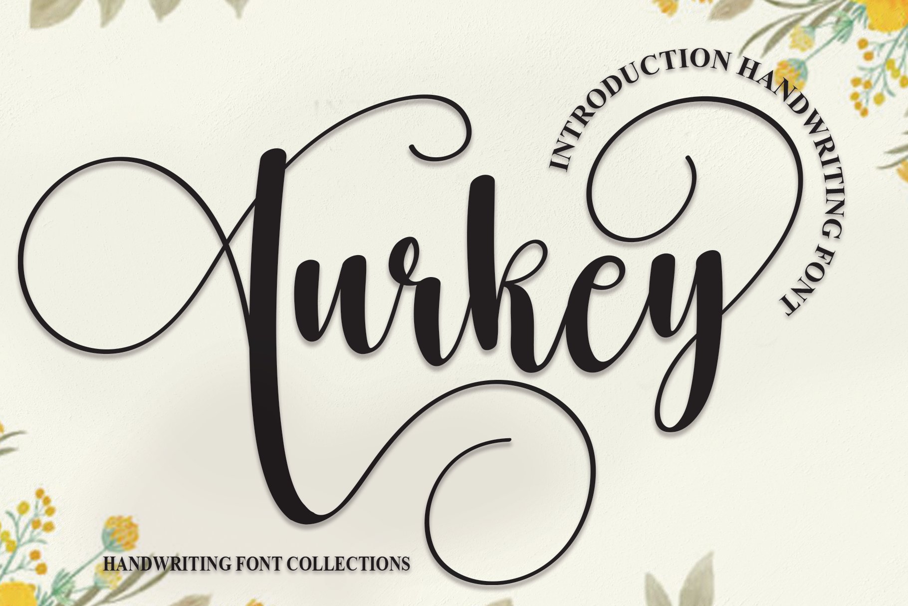 Turkey | Script Font cover image.