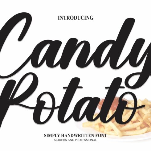 Candy Potato | Script Font cover image.