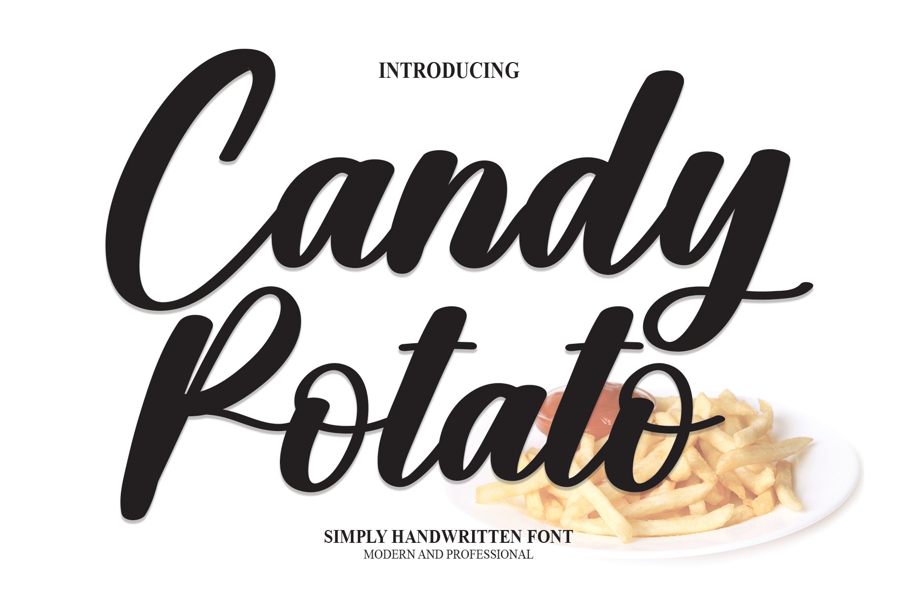 Candy Potato | Script Font cover image.