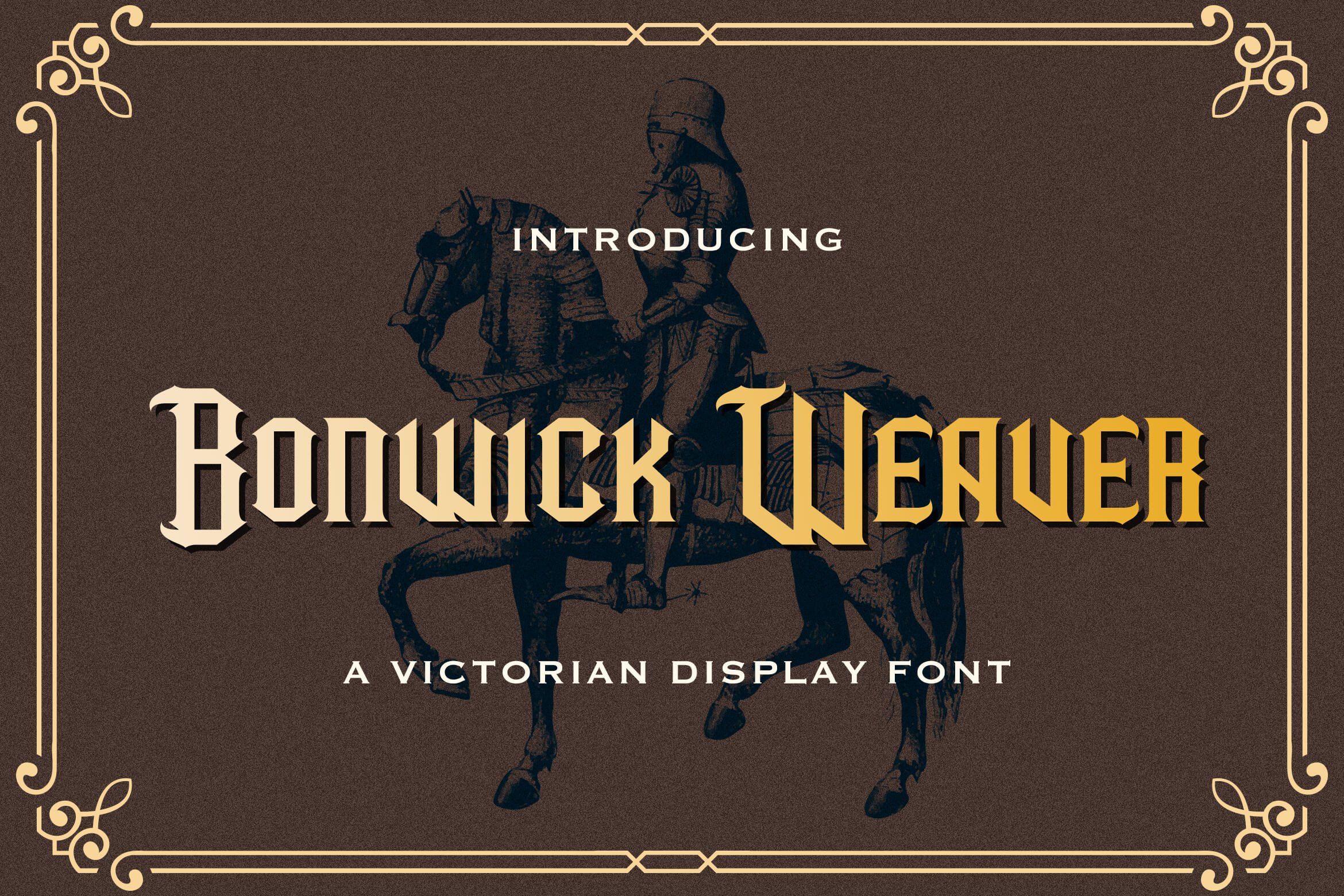 Bonwick Weaver - Victorian Font cover image.