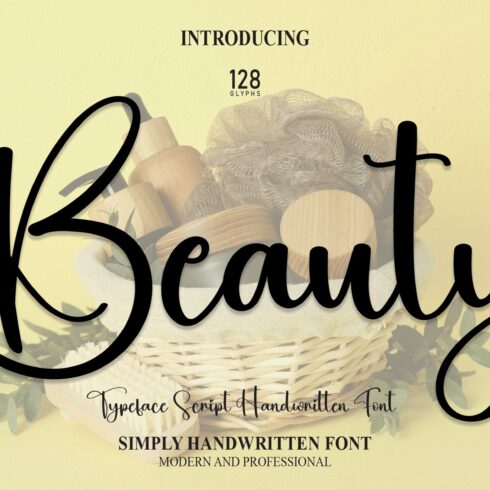 Beauty | Script Font cover image.