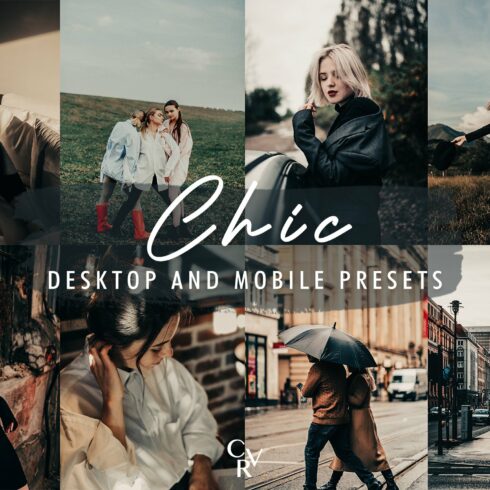 10 Chic Lightroom Presetscover image.