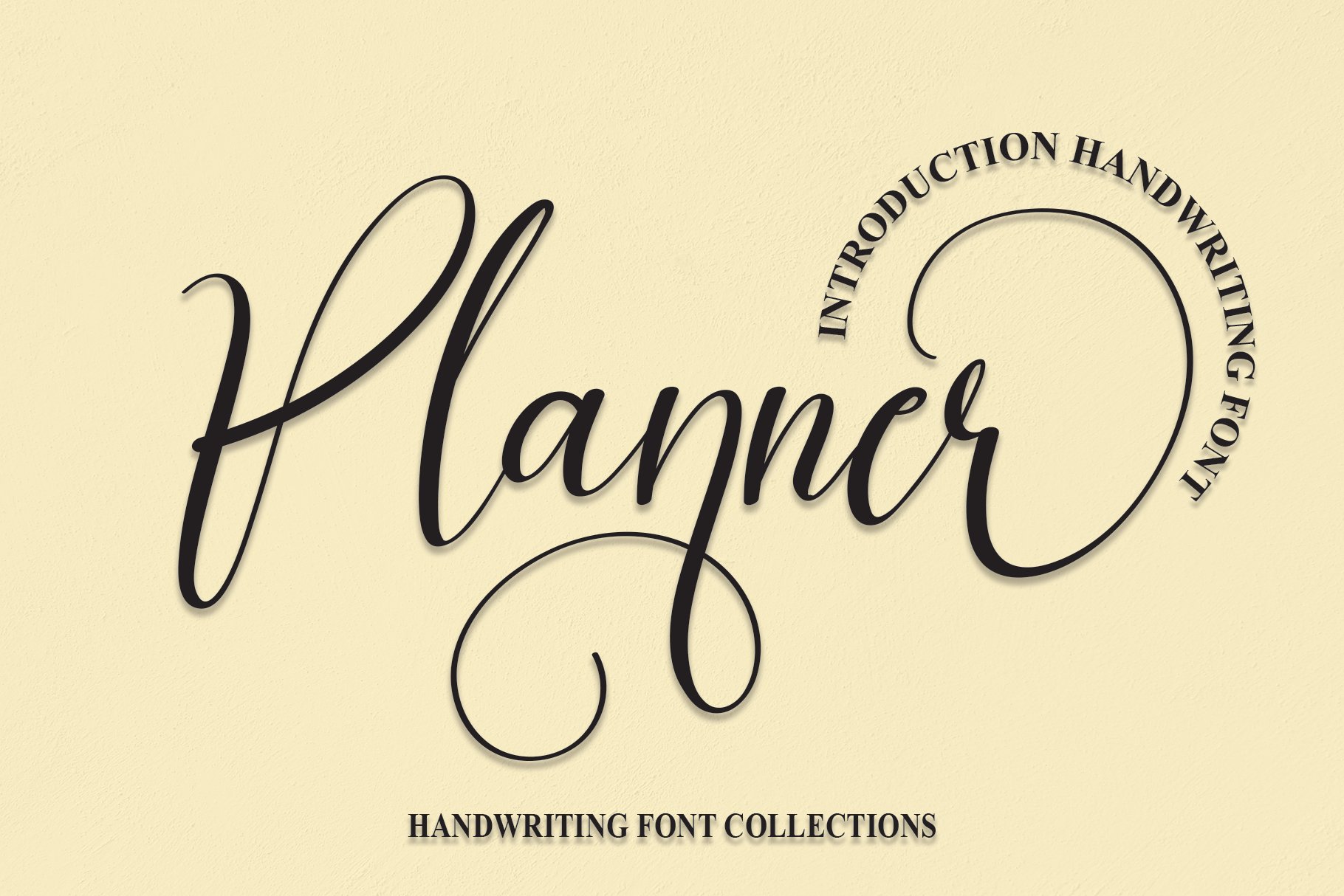 Planner | Script Font cover image.