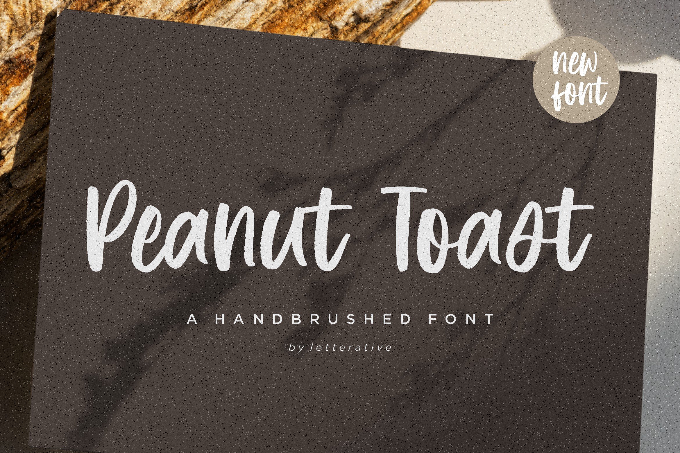 Peanut Toast - Handbrushed Font – MasterBundles