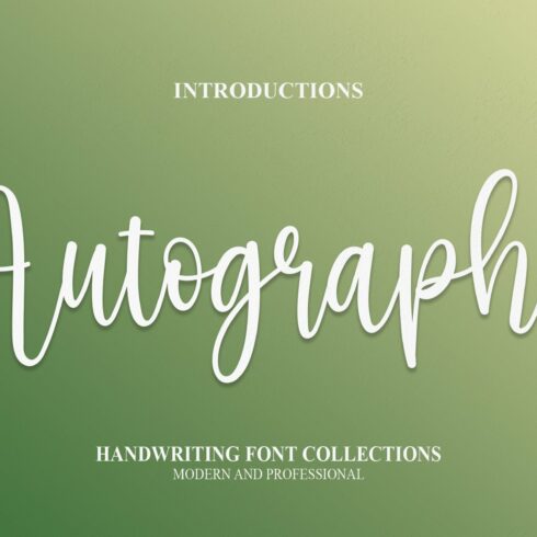 Autography | Script Font cover image.