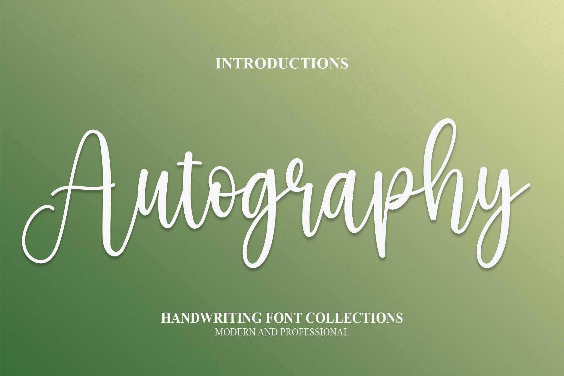 Autography | Script Font cover image.