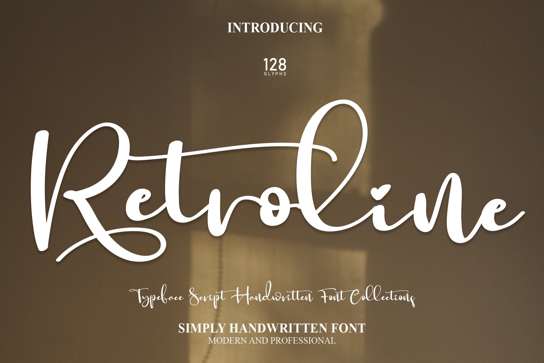 Retroline | Script Font cover image.