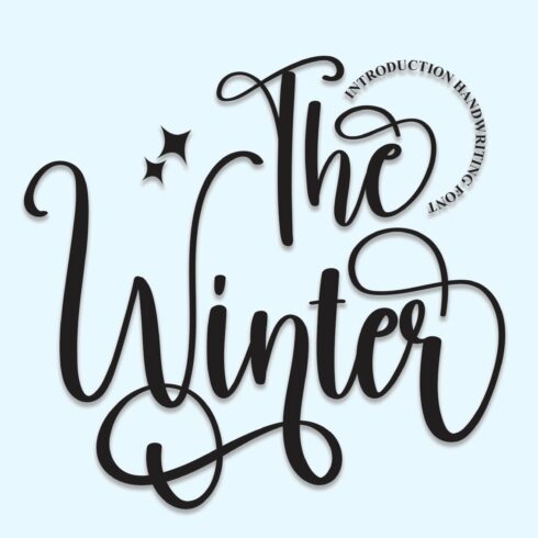 The Winter | Script Font cover image.