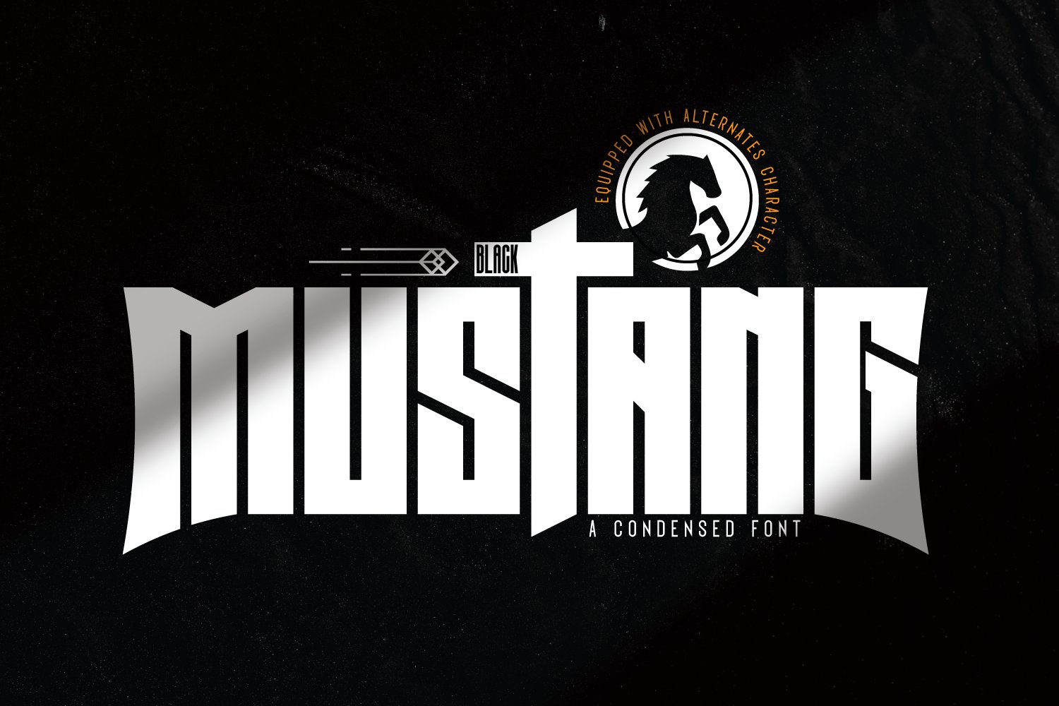 Black Mustang cover image.