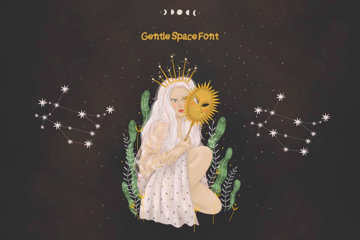 Gentle Space Font cover image.