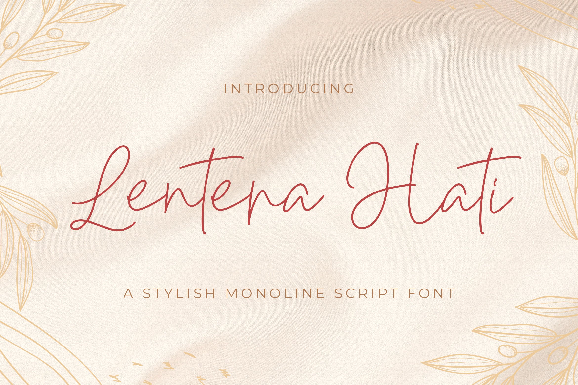 Lentera Hati - Handwritten Font cover image.