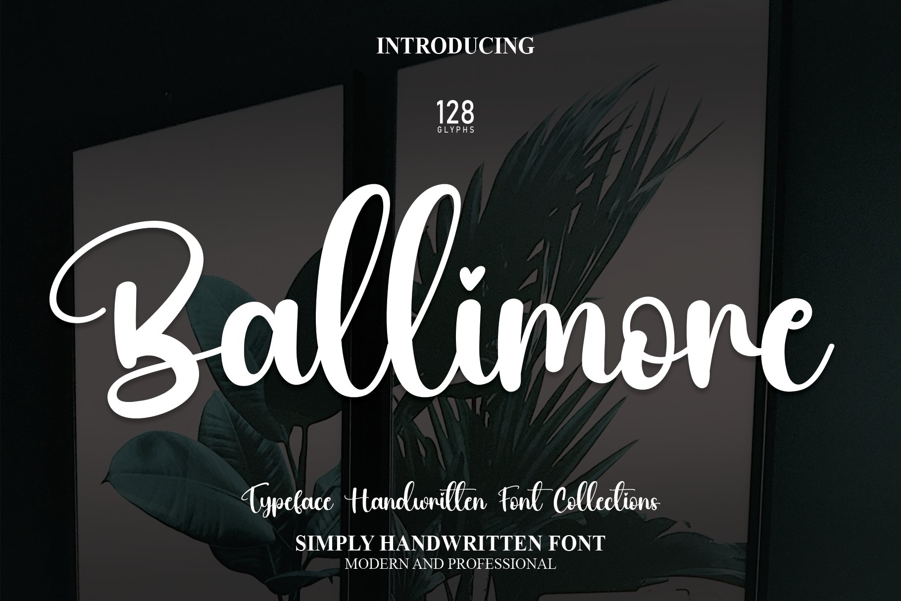 Ballimore | Script Font cover image.