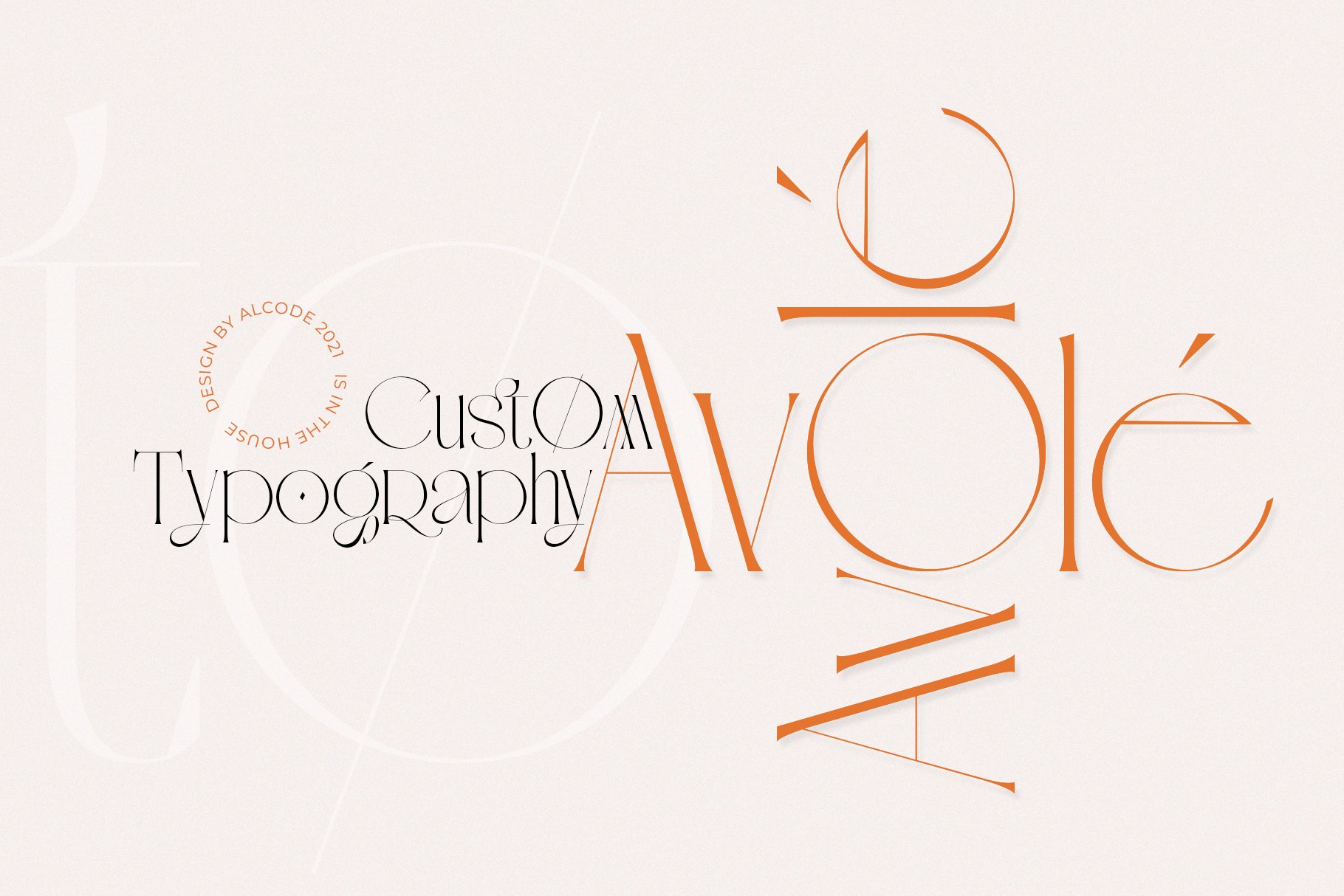 Avole | Serif Typeface preview image.