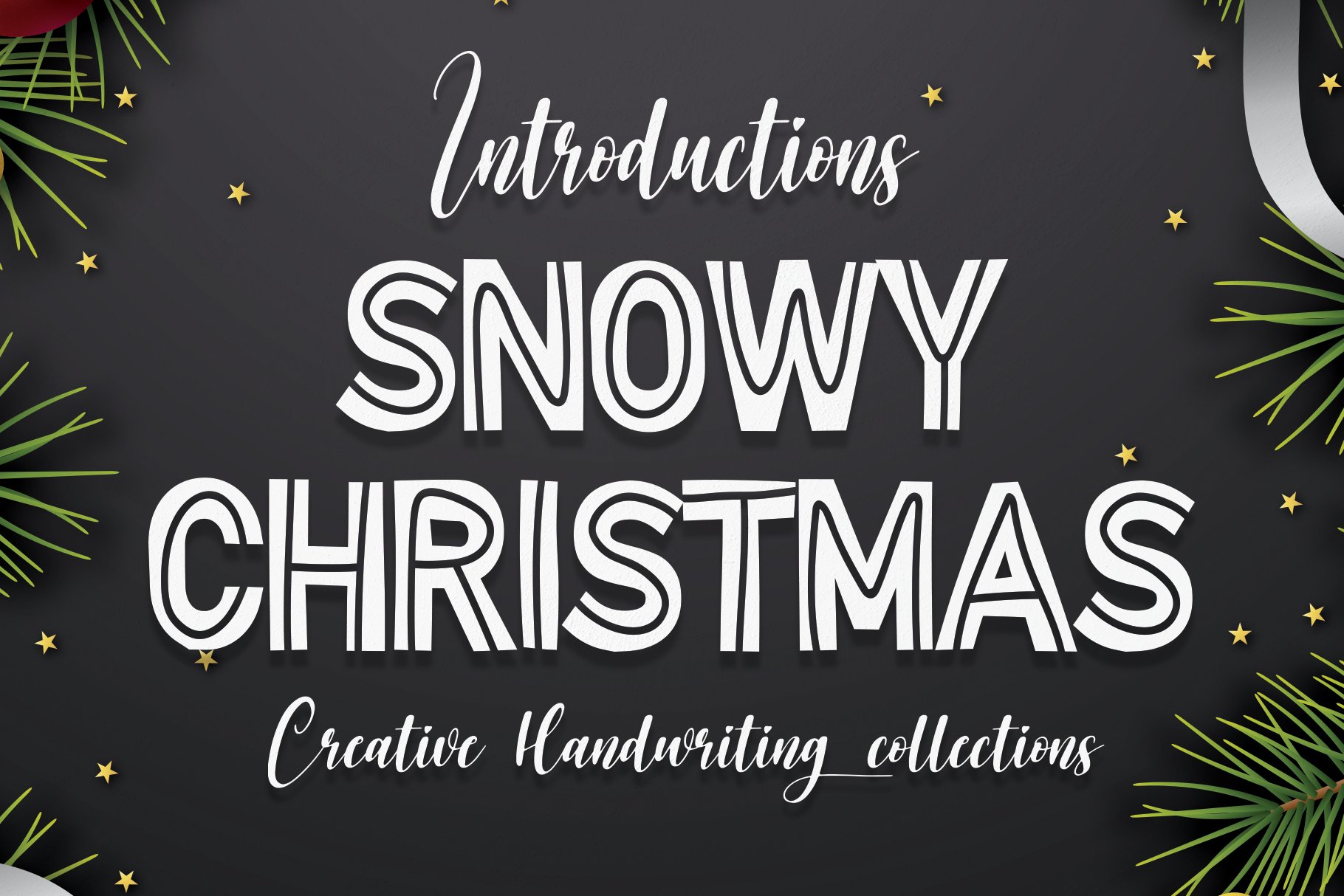 Snowy Christmas | Script Font cover image.