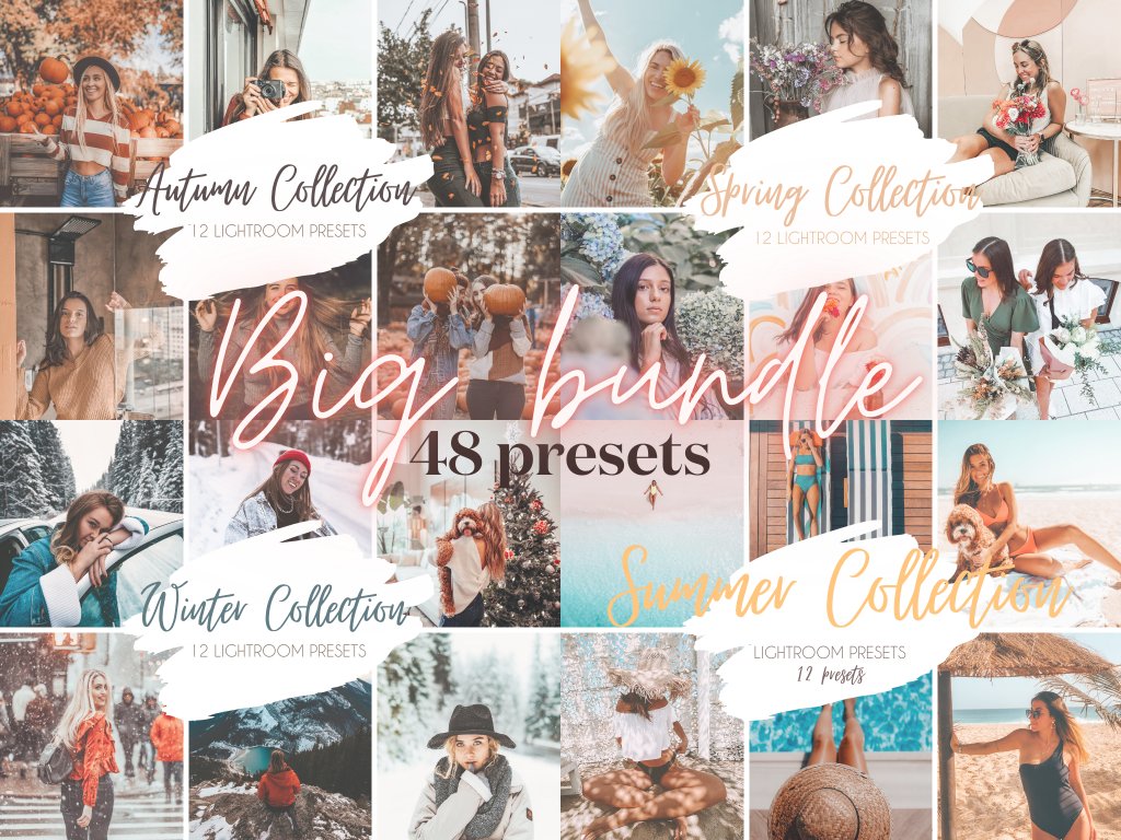 Big Bundle - 48 Presets Lightroomcover image.