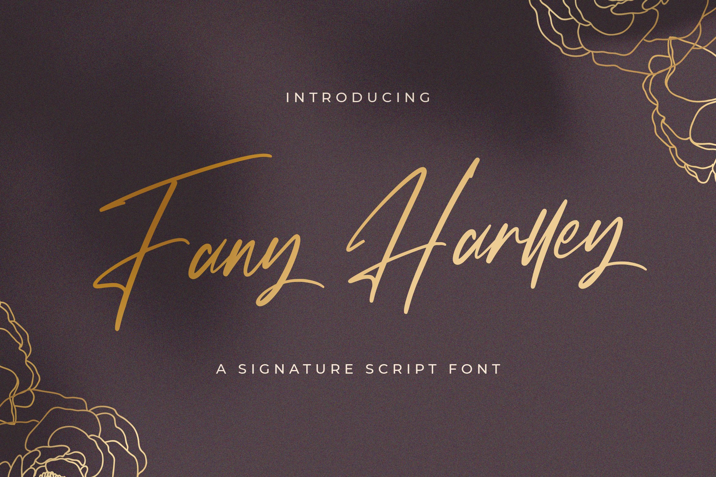 Fany Harlley - Handwritten Font cover image.