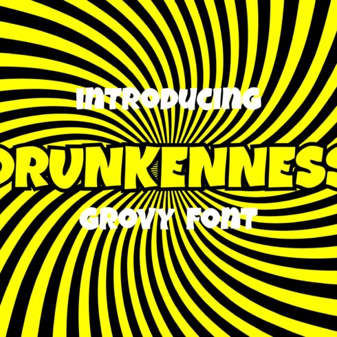 Drunkkenness - Display Font cover image.