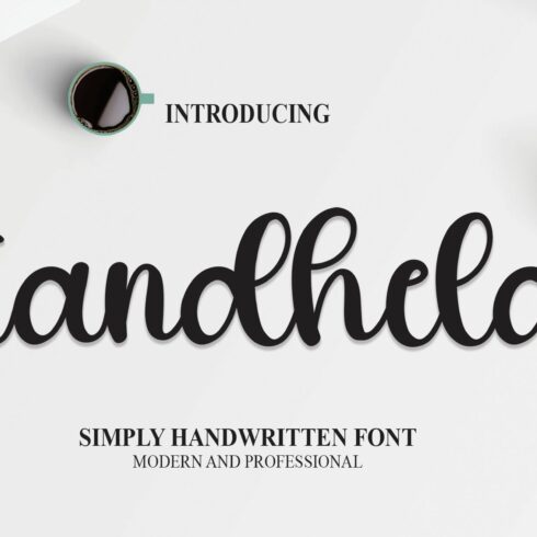 Handheld | Script Font cover image.