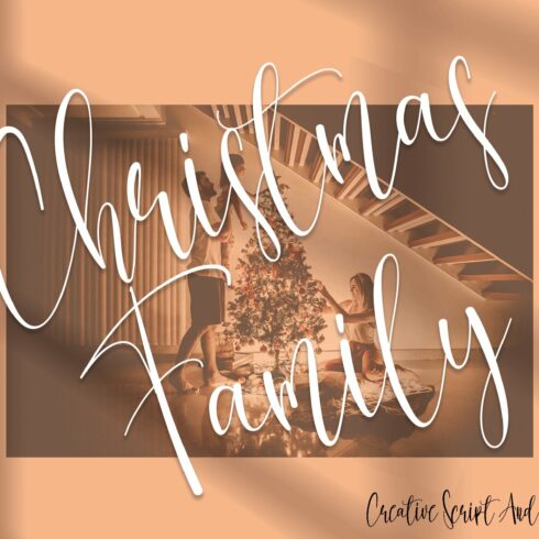 Christmas Family | Handwriten Font cover image.