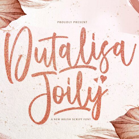 Dutalisa Joily - Handwritten Font cover image.